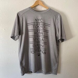 New Balance Men's Grey T-shirt
